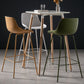 Contemporary Macaroon Counter Stools Armless Plastic Indoor Bar Stool with Iron Base Clearhalo 'Bar Furniture' 'Bar Stools' 'bar_stools' 'furn' 'furn_bar_stools' 'furniture_bar_stools' 'Kitchen & Dining Furniture' 'kitchen&dining_furn' 'kitchen' 'kitchen_furn' Furniture' 4184812