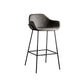 Bucket Low Back Bar Stool Leather Armed Counter Height Stools Grey Bar Stool(30"H) Clearhalo 'Bar Furniture' 'Bar Stools' 'bar_stools' 'furn' 'furn_bar_stools' 'furniture_bar_stools' 'Kitchen & Dining Furniture' 'kitchen&dining_furn' 'kitchen' 'kitchen_furn' Furniture' 4184837