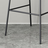 Contemporary Leather Bar Stools Indoor Antique Finish Bar Stool Clearhalo 'Bar Furniture' 'Bar Stools' 'bar_stools' 'furn' 'furn_bar_stools' 'furniture_bar_stools' 'Kitchen & Dining Furniture' 'kitchen&dining_furn' 'kitchen' 'kitchen_furn' Furniture' 4184956