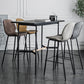 Contemporary Faux Leather Bar Stool 41.5" Indoor Barstool (Set of 2) Clearhalo 'Bar Furniture' 'Bar Stools' 'bar_stools' 'furn' 'furn_bar_stools' 'furniture_bar_stools' 'Kitchen & Dining Furniture' 'kitchen&dining_furn' 'kitchen' 'kitchen_furn' Furniture' 4184970