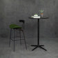 Contemporary Faux Leather Bar Stool 39" Indoor Stool with Metal Base Clearhalo 'Bar Furniture' 'Bar Stools' 'bar_stools' 'furn' 'furn_bar_stools' 'furniture_bar_stools' 'Kitchen & Dining Furniture' 'kitchen&dining_furn' 'kitchen' 'kitchen_furn' Furniture' 4184994