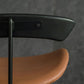 Contemporary Faux Leather Bar Stool 39" Indoor Stool with Metal Base Clearhalo 'Bar Furniture' 'Bar Stools' 'bar_stools' 'furn' 'furn_bar_stools' 'furniture_bar_stools' 'Kitchen & Dining Furniture' 'kitchen&dining_furn' 'kitchen' 'kitchen_furn' Furniture' 4185006