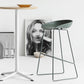 Modern Plastic Counter & Bar Stool Bucket Footrest Stool for Coffee Shop Clearhalo 'Bar Furniture' 'Bar Stools' 'bar_stools' 'furn' 'furn_bar_stools' 'furniture_bar_stools' 'Kitchen & Dining Furniture' 'kitchen&dining_furn' 'kitchen' 'kitchen_furn' Furniture' 4185176