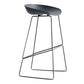 Modern Plastic Counter & Bar Stool Bucket Footrest Stool for Coffee Shop Grey 1 Piece Clearhalo 'Bar Furniture' 'Bar Stools' 'bar_stools' 'furn' 'furn_bar_stools' 'furniture_bar_stools' 'Kitchen & Dining Furniture' 'kitchen&dining_furn' 'kitchen' 'kitchen_furn' Furniture' 4185188
