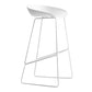 Modern Plastic Counter & Bar Stool Bucket Footrest Stool for Coffee Shop White 1 Piece Clearhalo 'Bar Furniture' 'Bar Stools' 'bar_stools' 'furn' 'furn_bar_stools' 'furniture_bar_stools' 'Kitchen & Dining Furniture' 'kitchen&dining_furn' 'kitchen' 'kitchen_furn' Furniture' 4185193