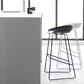 Modern Plastic Counter & Bar Stool Bucket Footrest Stool for Coffee Shop Clearhalo 'Bar Furniture' 'Bar Stools' 'bar_stools' 'furn' 'furn_bar_stools' 'furniture_bar_stools' 'Kitchen & Dining Furniture' 'kitchen&dining_furn' 'kitchen' 'kitchen_furn' Furniture' 4185196