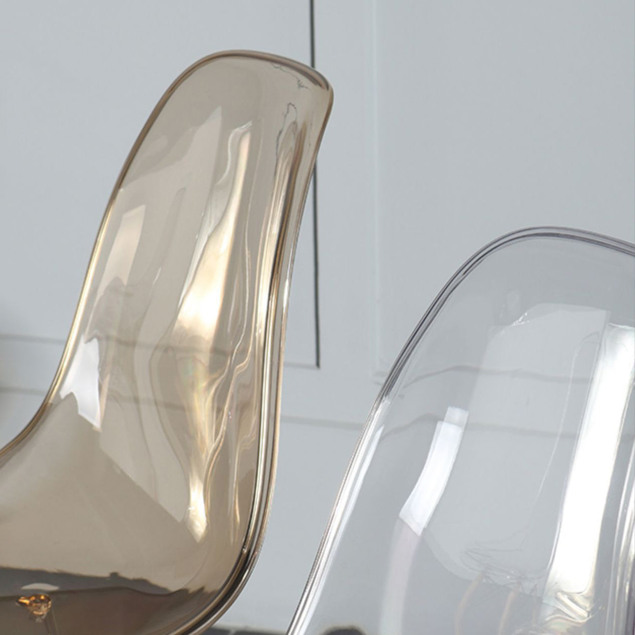 Contemporary Style Kitchen Metal Dining Chairs Armless Dining Side Chairs Clearhalo ' kitchen&dining_furn' 'Dining Chairs' 'Dining Tables & Seating' 'dining_chair' 'Furniture' 'furniture_dining_chair' 'Kitchen & Dining Furniture' 'kitchen' 4186036