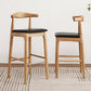 Contemporary Counter & Bar Stool Armless Wood Indoor Bar Stool with Footrest Clearhalo 'Bar Furniture' 'Bar Stools' 'bar_stools' 'furn' 'furn_bar_stools' 'furniture_bar_stools' 'Kitchen & Dining Furniture' 'kitchen&dining_furn' 'kitchen' 'kitchen_furn' Furniture' 4186043