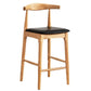 Contemporary Counter & Bar Stool Armless Wood Indoor Bar Stool with Footrest Clearhalo 'Bar Furniture' 'Bar Stools' 'bar_stools' 'furn' 'furn_bar_stools' 'furniture_bar_stools' 'Kitchen & Dining Furniture' 'kitchen&dining_furn' 'kitchen' 'kitchen_furn' Furniture' 4186046