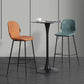 Leather Footrest Counter Stool Contemporary Buckets Low Back Bar Stool with Cushion Clearhalo 'Bar Furniture' 'Bar Stools' 'bar_stools' 'furn' 'furn_bar_stools' 'furniture_bar_stools' 'Kitchen & Dining Furniture' 'kitchen&dining_furn' 'kitchen' 'kitchen_furn' Furniture' 4186105