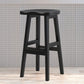 Solid Wood Modern Bar Stool Saddle Seat Backless Indoor Stool with Wood Legs Clearhalo 'Bar Furniture' 'Bar Stools' 'bar_stools' 'furn' 'furn_bar_stools' 'furniture_bar_stools' 'Kitchen & Dining Furniture' 'kitchen&dining_furn' 'kitchen' 'kitchen_furn' Furniture' 4186271