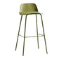 Modern Plastic Counter & Bar Stool Rectangle Footrest Indoor Bar Stool Green 1 Piece Clearhalo 'Bar Furniture' 'Bar Stools' 'bar_stools' 'furn' 'furn_bar_stools' 'furniture_bar_stools' 'Kitchen & Dining Furniture' 'kitchen&dining_furn' 'kitchen' 'kitchen_furn' Furniture' 4186317