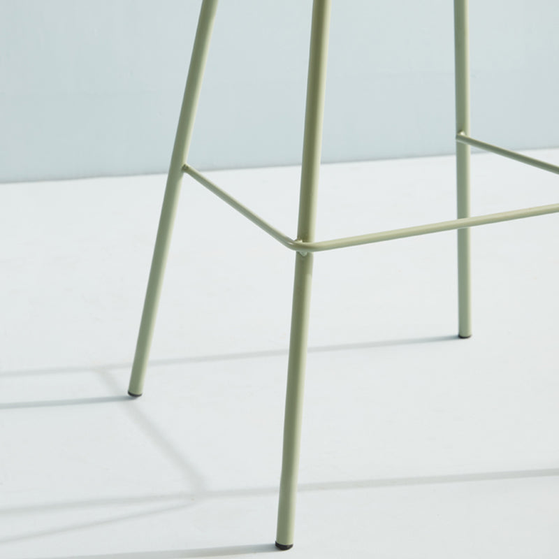Modern Plastic Counter & Bar Stool Rectangle Footrest Indoor Bar Stool Clearhalo 'Bar Furniture' 'Bar Stools' 'bar_stools' 'furn' 'furn_bar_stools' 'furniture_bar_stools' 'Kitchen & Dining Furniture' 'kitchen&dining_furn' 'kitchen' 'kitchen_furn' Furniture' 4186318