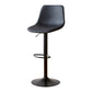 Modern Leather Bar Stool Footrest Bucket Adjustable Indoor Counter Stool Black Clearhalo 'Bar Furniture' 'Bar Stools' 'bar_stools' 'furn' 'furn_bar_stools' 'furniture_bar_stools' 'Kitchen & Dining Furniture' 'kitchen&dining_furn' 'kitchen' 'kitchen_furn' Furniture' 4186388