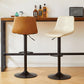 Modern Leather Bar Stool Footrest Bucket Adjustable Indoor Counter Stool Clearhalo 'Bar Furniture' 'Bar Stools' 'bar_stools' 'furn' 'furn_bar_stools' 'furniture_bar_stools' 'Kitchen & Dining Furniture' 'kitchen&dining_furn' 'kitchen' 'kitchen_furn' Furniture' 4186399