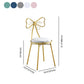 Upholstered Armless Glossy Bar Stools With Cushion And Metal Legs Clearhalo 'Bar Furniture' 'Bar Stools' 'bar_stools' 'furn' 'furn_bar_stools' 'furniture_bar_stools' 'Kitchen & Dining Furniture' 'kitchen&dining_furn' 'kitchen' 'kitchen_furn' Furniture' 4186517