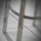 Silver Industrial 29.5" H Barstool Glossy Stainless Steel Brushed Tall Stool 1 Piece Clearhalo 'Bar Furniture' 'Bar Stools' 'bar_stools' 'furn' 'furn_bar_stools' 'furniture_bar_stools' 'Kitchen & Dining Furniture' 'kitchen&dining_furn' 'kitchen' 'kitchen_furn' Furniture' 4186554