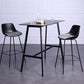 Industrial White Upholstered Barstool Black Indoor Tall Stool with Bucket Seat Clearhalo 'Bar Furniture' 'Bar Stools' 'bar_stools' 'furn' 'furn_bar_stools' 'furniture_bar_stools' 'Kitchen & Dining Furniture' 'kitchen&dining_furn' 'kitchen' 'kitchen_furn' Furniture' 4186648