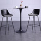 Industrial White Upholstered Barstool Black Indoor Tall Stool with Bucket Seat Clearhalo 'Bar Furniture' 'Bar Stools' 'bar_stools' 'furn' 'furn_bar_stools' 'furniture_bar_stools' 'Kitchen & Dining Furniture' 'kitchen&dining_furn' 'kitchen' 'kitchen_furn' Furniture' 4186655