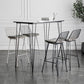 Industrial Iron Simple Barstool 26" H Indoor Tall Stool with Rectangle Seat Clearhalo 'Bar Furniture' 'Bar Stools' 'bar_stools' 'furn' 'furn_bar_stools' 'furniture_bar_stools' 'Kitchen & Dining Furniture' 'kitchen&dining_furn' 'kitchen' 'kitchen_furn' Furniture' 4186693