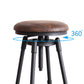 Industrial Style Round Seat Adjustable Height Counter Stool for Kitchen Bar Clearhalo 'Bar Furniture' 'Bar Stools' 'bar_stools' 'furn' 'furn_bar_stools' 'furniture_bar_stools' 'Kitchen & Dining Furniture' 'kitchen&dining_furn' 'kitchen' 'kitchen_furn' Furniture' 4186778