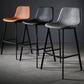 Nordic Style Leather Upholstered Barstool 4 Feet Bar Stool for Dining Room Clearhalo 'Bar Furniture' 'Bar Stools' 'bar_stools' 'furn' 'furn_bar_stools' 'furniture_bar_stools' 'Kitchen & Dining Furniture' 'kitchen&dining_furn' 'kitchen' 'kitchen_furn' Furniture' 4186857