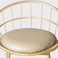 Scandinavian Counter Stools Iron Leather Low Back Indoor Bar Stools with Sled Legs Clearhalo 'Bar Furniture' 'Bar Stools' 'bar_stools' 'furn' 'furn_bar_stools' 'furniture_bar_stools' 'Kitchen & Dining Furniture' 'kitchen&dining_furn' 'kitchen' 'kitchen_furn' Furniture' 4186873