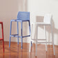 Scandinavian Plastic Stackable Counter Stools Low Back Indoor Bar Stools Clearhalo 'Bar Furniture' 'Bar Stools' 'bar_stools' 'furn' 'furn_bar_stools' 'furniture_bar_stools' 'Kitchen & Dining Furniture' 'kitchen&dining_furn' 'kitchen' 'kitchen_furn' Furniture' 4186901