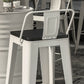 Industrial White Counter Stools Iron Wooden Bar Bristol Stools with Square Seat Clearhalo 'Bar Furniture' 'Bar Stools' 'bar_stools' 'furn' 'furn_bar_stools' 'furniture_bar_stools' 'Kitchen & Dining Furniture' 'kitchen&dining_furn' 'kitchen' 'kitchen_furn' Furniture' 4186953