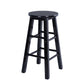 Modern Armless Counter Stool Wood Household Bar Stool with Pedal Black 1 Piece Clearhalo 'Bar Furniture' 'Bar Stools' 'bar_stools' 'furn' 'furn_bar_stools' 'furniture_bar_stools' 'Kitchen & Dining Furniture' 'kitchen&dining_furn' 'kitchen' 'kitchen_furn' Furniture' 4186960