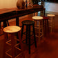 Modern Armless Counter Stool Wood Household Bar Stool with Pedal Clearhalo 'Bar Furniture' 'Bar Stools' 'bar_stools' 'furn' 'furn_bar_stools' 'furniture_bar_stools' 'Kitchen & Dining Furniture' 'kitchen&dining_furn' 'kitchen' 'kitchen_furn' Furniture' 4186962