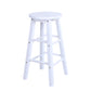 Modern Armless Counter Stool Wood Household Bar Stool with Pedal White 1 Piece Clearhalo 'Bar Furniture' 'Bar Stools' 'bar_stools' 'furn' 'furn_bar_stools' 'furniture_bar_stools' 'Kitchen & Dining Furniture' 'kitchen&dining_furn' 'kitchen' 'kitchen_furn' Furniture' 4186965