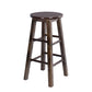 Modern Armless Counter Stool Wood Household Bar Stool with Pedal Brown 1 Piece Clearhalo 'Bar Furniture' 'Bar Stools' 'bar_stools' 'furn' 'furn_bar_stools' 'furniture_bar_stools' 'Kitchen & Dining Furniture' 'kitchen&dining_furn' 'kitchen' 'kitchen_furn' Furniture' 4186972