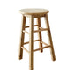 Modern Armless Counter Stool Wood Household Bar Stool with Pedal Natural 1 Piece Clearhalo 'Bar Furniture' 'Bar Stools' 'bar_stools' 'furn' 'furn_bar_stools' 'furniture_bar_stools' 'Kitchen & Dining Furniture' 'kitchen&dining_furn' 'kitchen' 'kitchen_furn' Furniture' 4186977
