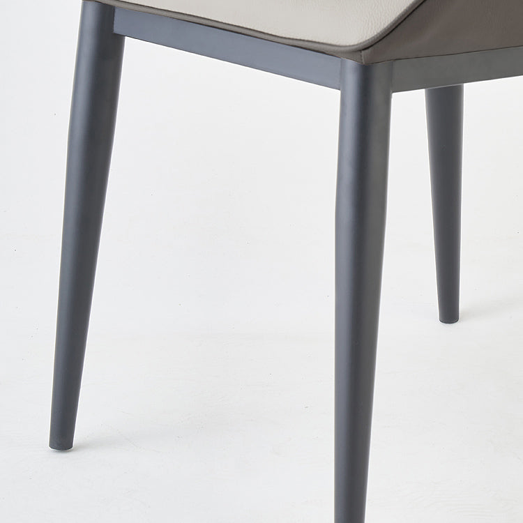 Contemporary Style Dining Room Chairs Dining Wingback Arm Chair with Metal Legs Clearhalo ' kitchen&dining_furn' 'Dining Chairs' 'Dining Tables & Seating' 'dining_chair' 'furn' 'furn_dining_chair' 'Furniture' 'furniture_dining_chair' 'Kitchen & Dining Furniture' 'kitchen' 4195578