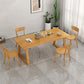 Modern Pine Solid Wood Table Rectangle Table with Double Pedestal Base Clearhalo ' dining_table' 'Dining Tables & Seating' 'Dining Tables' 'furn' 'furn_dining_table' 'Furniture' 'furniture_dining_table' 'Kitchen & Dining Furniture' 'kitchen&dining_furn' 'kitchen' 'kitchen_dining_table' 4195606