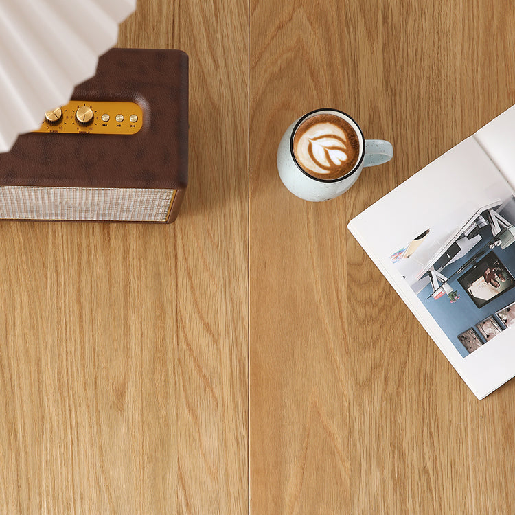 Extendable Rectangle Dining Table Modern Adjustable Oak Wood Table with 4 Legs for restaurant Clearhalo ' dining_table' 'Dining Tables & Seating' 'Dining Tables' 'furn' 'furn_dining_table' 'Furniture' 'furniture_dining_table' 'Kitchen & Dining Furniture' 'kitchen&dining_furn' 'kitchen' 'kitchen_dining_table' 4195652