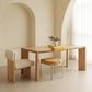 Modern Red Oak Wood Table for Restaurant Rectangle Dining Table with 4 Legs Clearhalo ' dining_table' 'Dining Tables & Seating' 'Dining Tables' 'furn' 'furn_dining_table' 'Furniture' 'furniture_dining_table' 'Kitchen & Dining Furniture' 'kitchen&dining_furn' 'kitchen' 'kitchen_dining_table' 4195706