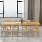 Rectangle 4 Legs Minimalist Table Wood Color Fixed Table of Solid Wood Clearhalo ' dining_table' 'Dining Tables & Seating' 'Dining Tables' 'furn' 'furn_dining_table' 'Furniture' 'furniture_dining_table' 'Kitchen & Dining Furniture' 'kitchen&dining_furn' 'kitchen' 'kitchen_dining_table' 4195756