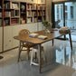 Rectangle Shape Wood Color Table Solid Wood Table Simplicity with 4 Legs Clearhalo ' dining_table' 'Dining Tables & Seating' 'Dining Tables' 'furn' 'furn_dining_table' 'Furniture' 'furniture_dining_table' 'Kitchen & Dining Furniture' 'kitchen&dining_furn' 'kitchen' 'kitchen_dining_table' 4195785