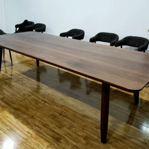 Rectangle Shape Wood Color Table Solid Wood Table Simplicity with 4 Legs Clearhalo ' dining_table' 'Dining Tables & Seating' 'Dining Tables' 'furn' 'furn_dining_table' 'Furniture' 'furniture_dining_table' 'Kitchen & Dining Furniture' 'kitchen&dining_furn' 'kitchen' 'kitchen_dining_table' 4195793