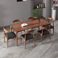 Rectangle Simplicity Dining Table Wood Color Fixed Table with Pinewood Solid Wood Clearhalo ' dining_table' 'Dining Tables & Seating' 'Dining Tables' 'furn' 'furn_dining_table' 'Furniture' 'furniture_dining_table' 'Kitchen & Dining Furniture' 'kitchen&dining_furn' 'kitchen' 'kitchen_dining_table' 4195851