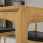 Rectangle Simplicity Dining Table Wood Color Fixed Table with Pinewood Solid Wood Clearhalo ' dining_table' 'Dining Tables & Seating' 'Dining Tables' 'furn' 'furn_dining_table' 'Furniture' 'furniture_dining_table' 'Kitchen & Dining Furniture' 'kitchen&dining_furn' 'kitchen' 'kitchen_dining_table' 4195856