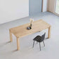 Rectangle Light Wood Color Table Pine Solid Wood Table Modern with 4 Legs Clearhalo ' dining_table' 'Dining Tables & Seating' 'Dining Tables' 'furn' 'furn_dining_table' 'Furniture' 'furniture_dining_table' 'Kitchen & Dining Furniture' 'kitchen&dining_furn' 'kitchen' 'kitchen_dining_table' 4195900
