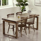 Solid Wood Brown Tone Table Simplicity Sled Base Table for Dining Room Clearhalo ' dining_table' 'Dining Tables & Seating' 'Dining Tables' 'furn' 'furn_dining_table' 'Furniture' 'furniture_dining_table' 'Kitchen & Dining Furniture' 'kitchen&dining_furn' 'kitchen' 'kitchen_dining_table' 4195936
