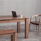 Rectangle Brown Tone Dining Table Solid Wood Table Minimalist with 4 Legs Clearhalo ' dining_table' 'Dining Tables & Seating' 'Dining Tables' 'furn' 'furn_dining_table' 'Furniture' 'furniture_dining_table' 'Kitchen & Dining Furniture' 'kitchen&dining_furn' 'kitchen' 'kitchen_dining_table' 4195963