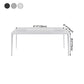 Sintered Stone Dining Table Simplicity Style 4 Legs Base Table for Dining Room Clearhalo ' dining_table' 'Dining Tables & Seating' 'Dining Tables' 'Furniture' 'furniture_dining_table' 'Kitchen & Dining Furniture' 'kitchen&dining_furn' 'kitchen' 'kitchen_dining_table' 4195986