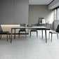 Sintered Stone Dining Table Luxury Style 4 Legs Rectangle Table for Home Clearhalo ' dining_table' 'Dining Tables & Seating' 'Dining Tables' 'furn' 'furn_dining_table' 'Furniture' 'furniture_dining_table' 'Kitchen & Dining Furniture' 'kitchen&dining_furn' 'kitchen' 'kitchen_dining_table' 4196057