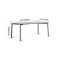 Sintered Stone Dining Table Luxury Style 4 Legs Rectangle Table for Home Clearhalo ' dining_table' 'Dining Tables & Seating' 'Dining Tables' 'furn' 'furn_dining_table' 'Furniture' 'furniture_dining_table' 'Kitchen & Dining Furniture' 'kitchen&dining_furn' 'kitchen' 'kitchen_dining_table' 4196058