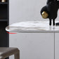 Rectangle Contemporary Dining Room Table White Sintered Stone Table with Pedestal Base Clearhalo ' dining_table' 'Dining Tables & Seating' 'Dining Tables' 'furn' 'furn_dining_table' 'Furniture' 'furniture_dining_table' 'Kitchen & Dining Furniture' 'kitchen&dining_furn' 'kitchen' 'kitchen_dining_table' 4196096